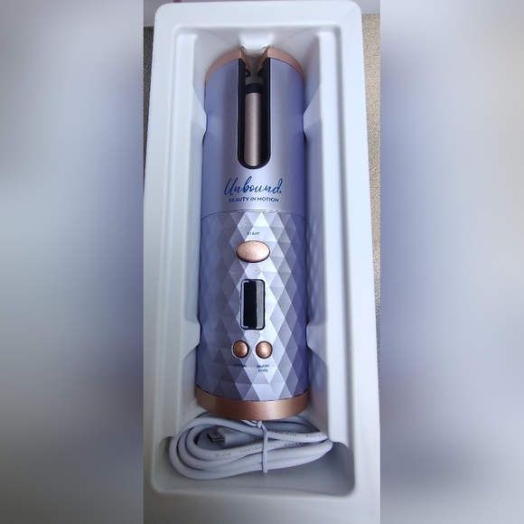 Conair Unbound Cordless Auto Curler Beauty In Motion for Curls and Waves Purple - Picture 8 of 11